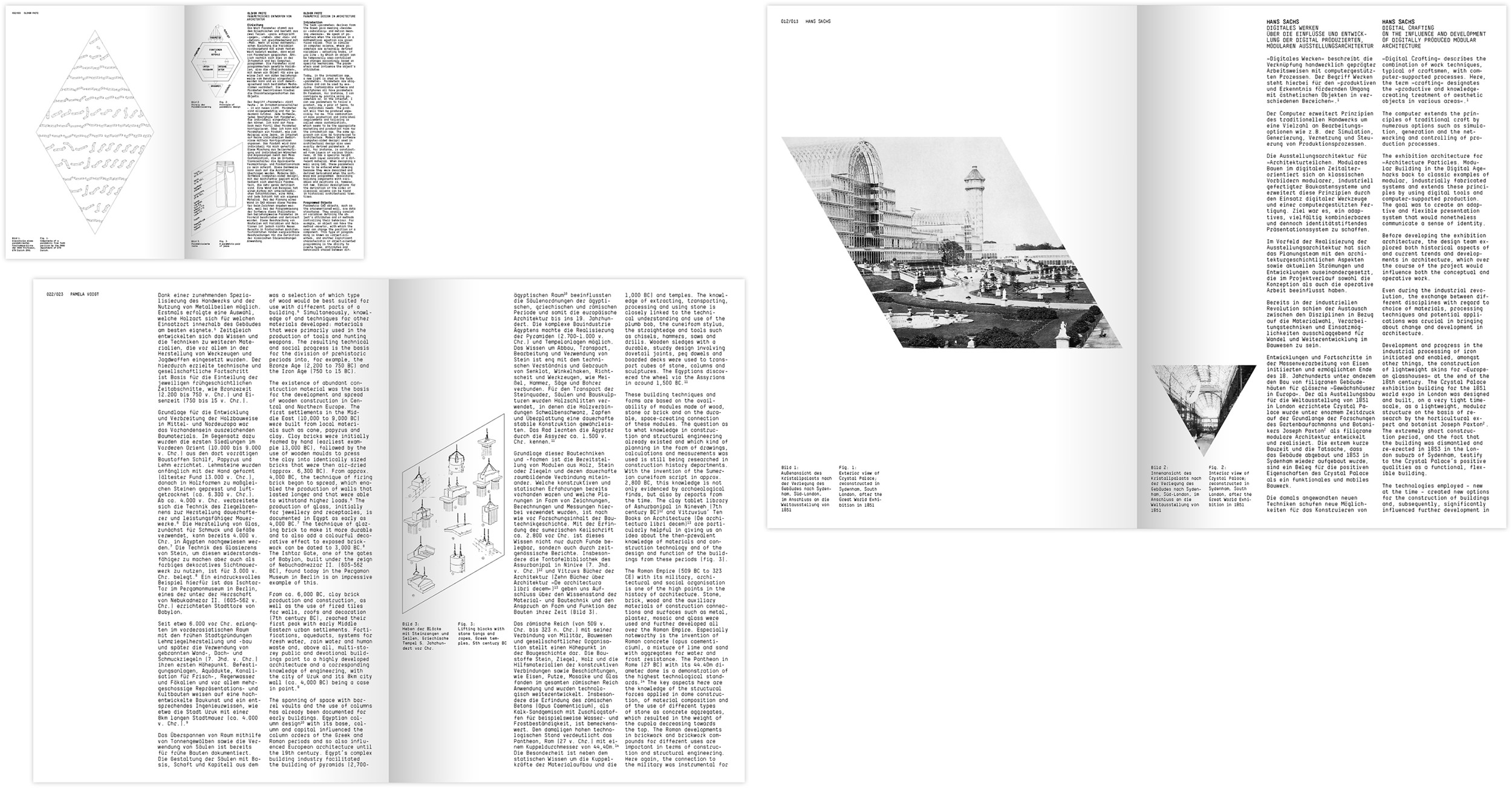 architekturteilchen ausstellungskatalog