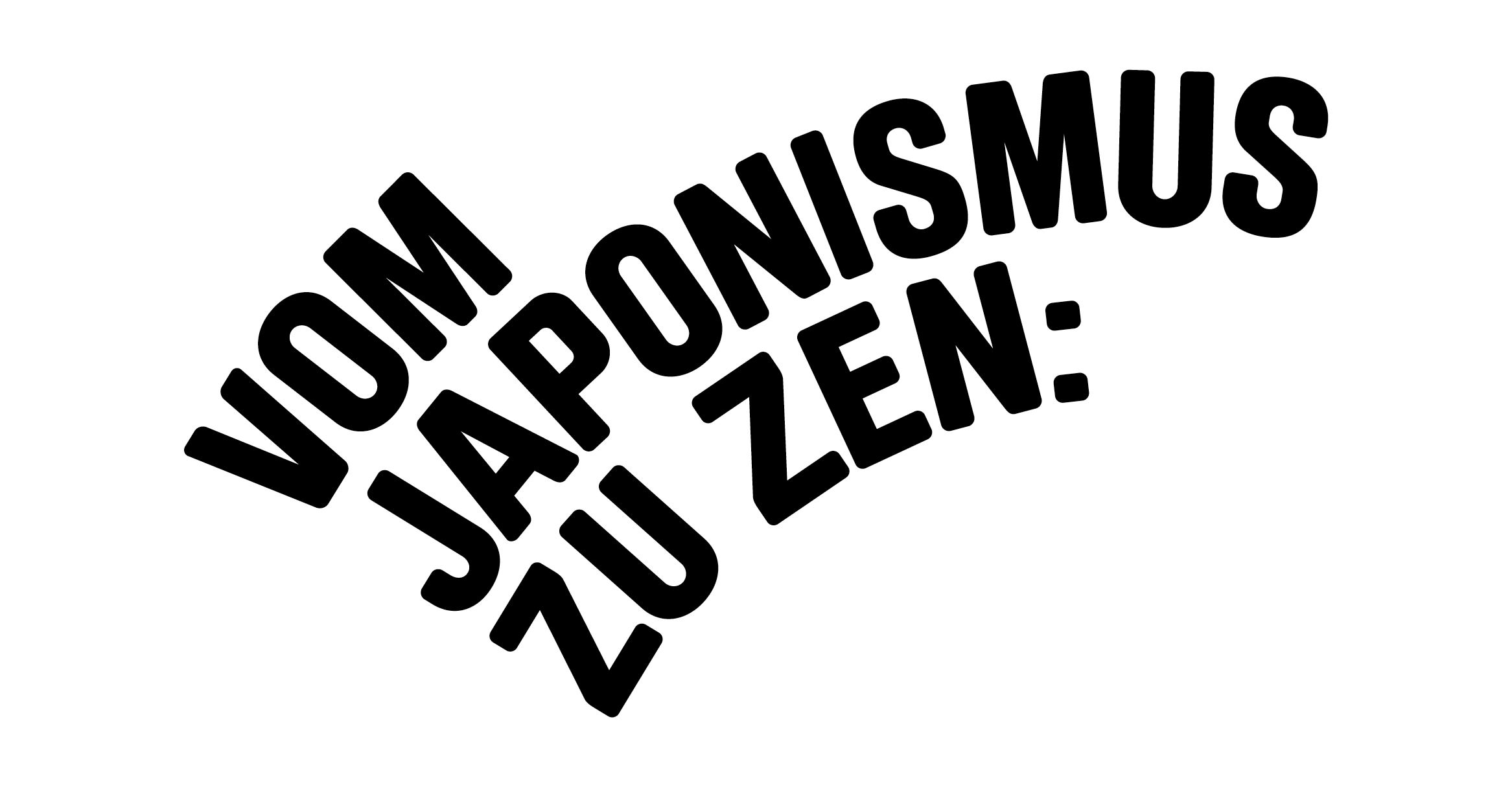 vom japonismus zu zen